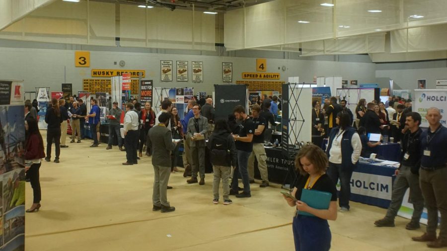 Michigan+Tech+Students+Attend+Spring+2023+Career+Fair%2C+Photo+taken+by+Tim+Peters.